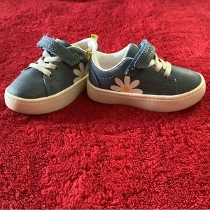 Carter’s toddler girl denim sneakers